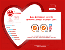 Tablet Screenshot of laboexpress.fr